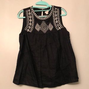 J. Crew Linen Tank Top